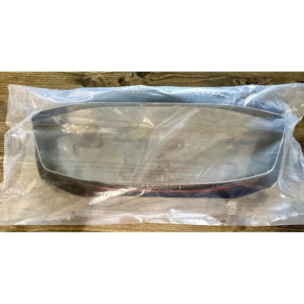 BMW Exhaust Pipe Cover Trim X5 X6 X7 Carbon Fiber Pattern NEW 1 Piece Exterior